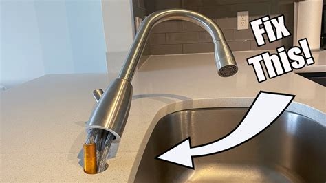 moen single handle kitchen faucet loose|How to tighten a loose Moen single handle kitchen。